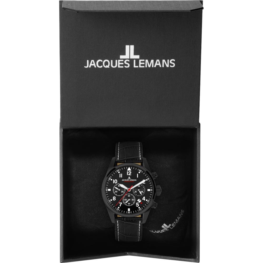 Foto 5 pulgar | Reloj Jacques Lemans 42-2F Sport Negro