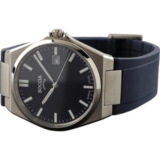 Foto 2 | Reloj Boccia Titanium 3667-01 Azul 39mm Resistente al Agua 50 m