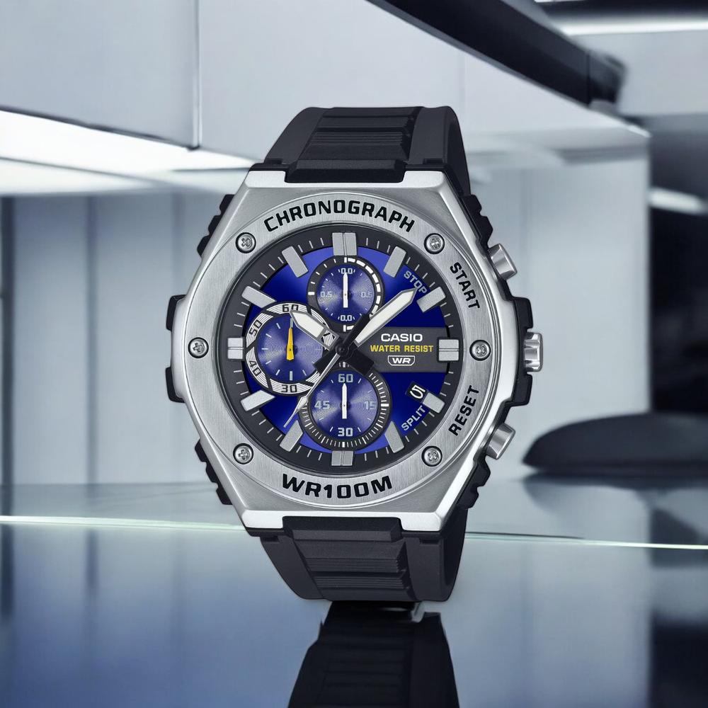 Foto 4 pulgar | Reloj Casio MWA-300H-2AVCF Chronograph Acero