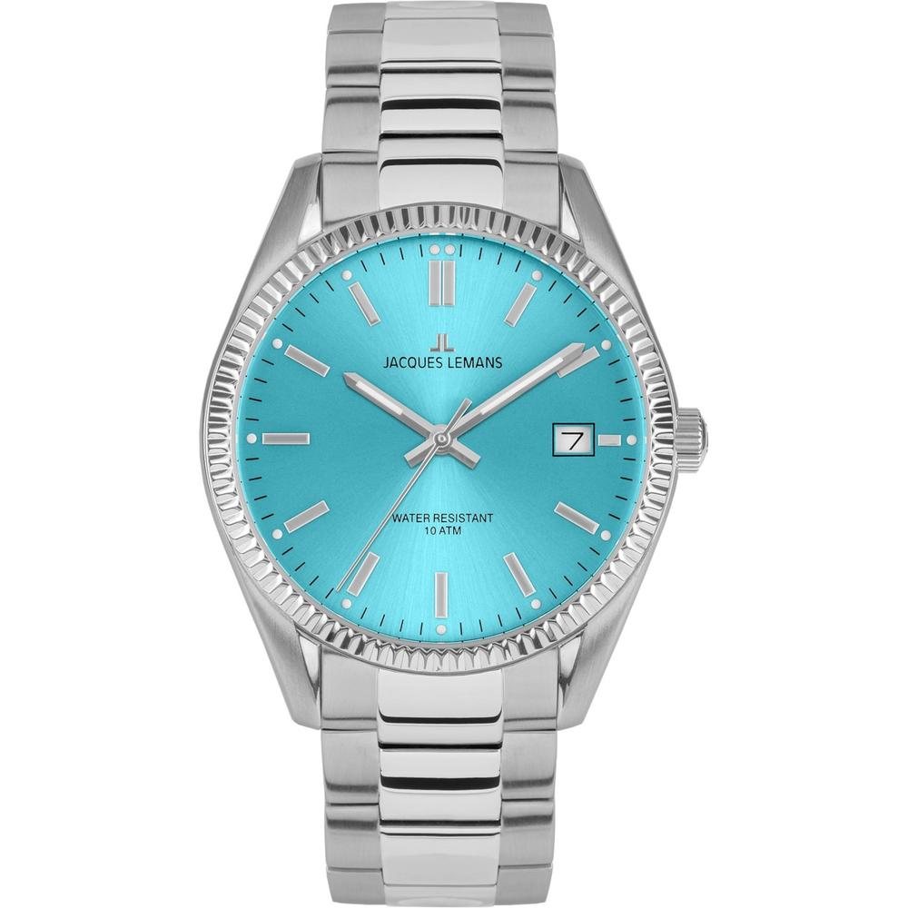 Foto 2 pulgar | Reloj Jacques Lemans Plateado para Hombre
