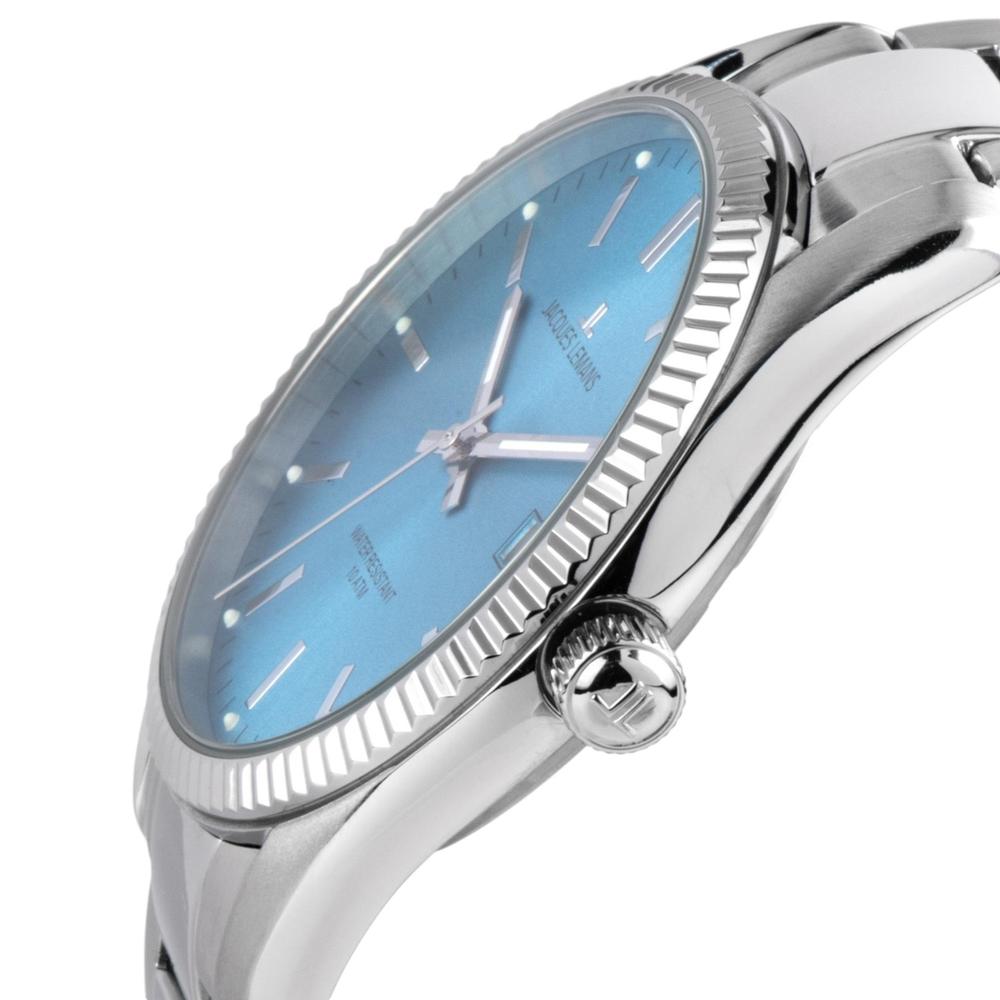 Foto 3 pulgar | Reloj Jacques Lemans Plateado para Hombre
