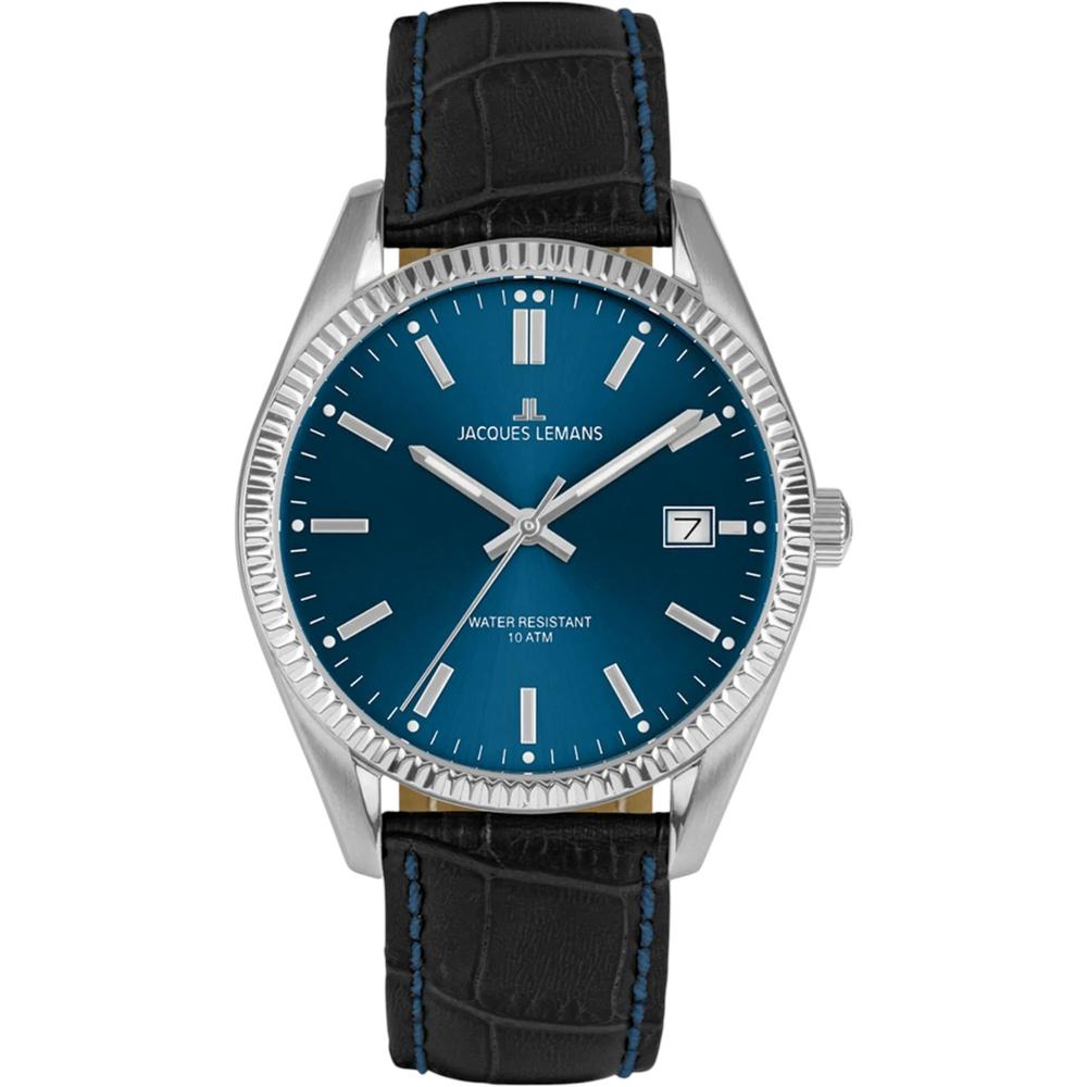 Foto 2 pulgar | Reloj Jacques Lemans 50-3R Derby Negro