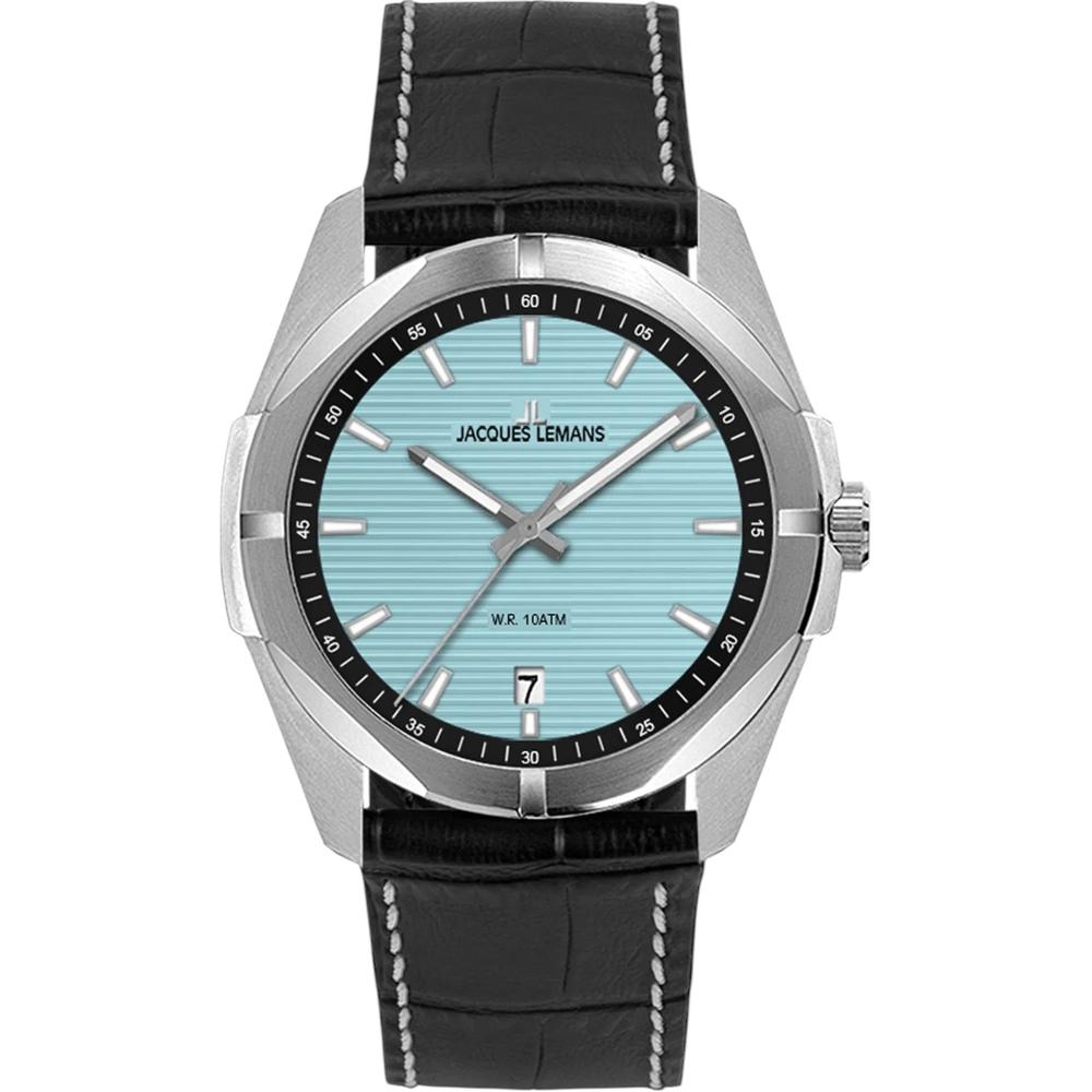 Foto 2 pulgar | Reloj Jacques Lemans Negro para Hombre