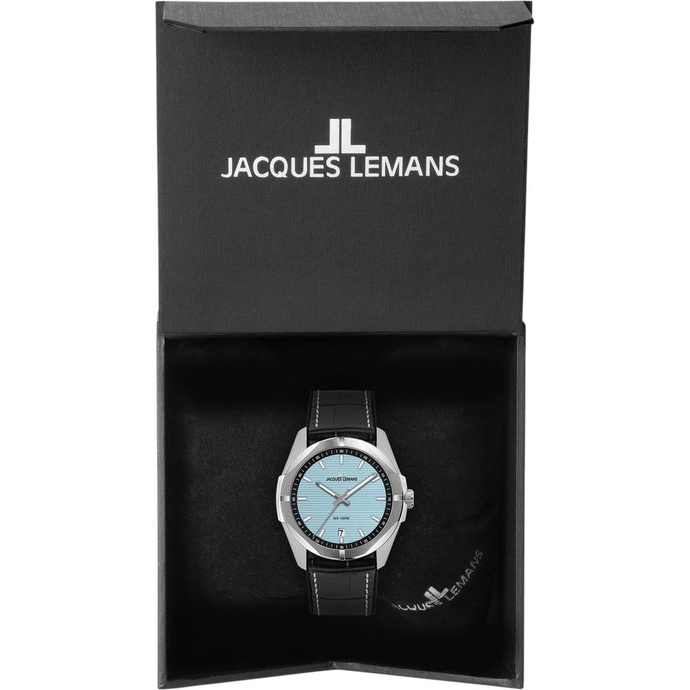 Foto 5 pulgar | Reloj Jacques Lemans Negro para Hombre