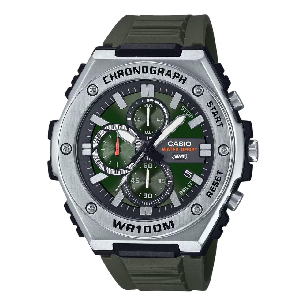 Reloj Casio MWA-300H-3AVCF Chronograph Acero