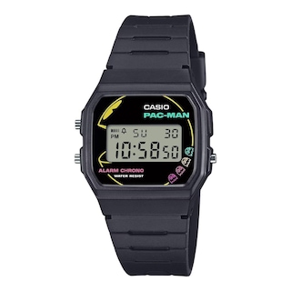 Foto 1 | Reloj Casio F-91WPC-1ACR Pac-Man Negro