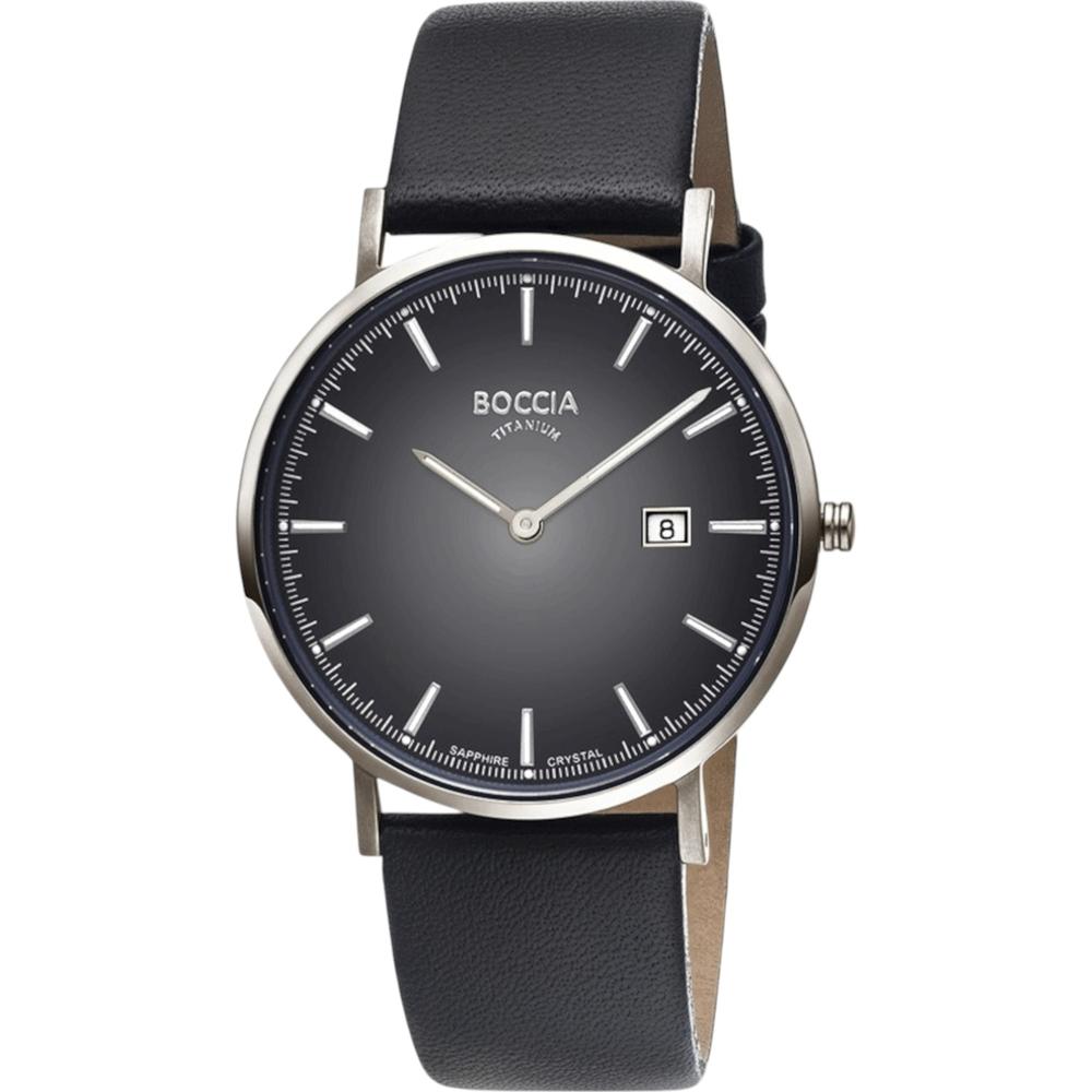 Foto 2 pulgar | Reloj Boccia Titanium 3648-04 Men's Negro