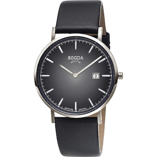 Foto 1 | Reloj Boccia Titanium 3648-04 Men's Negro