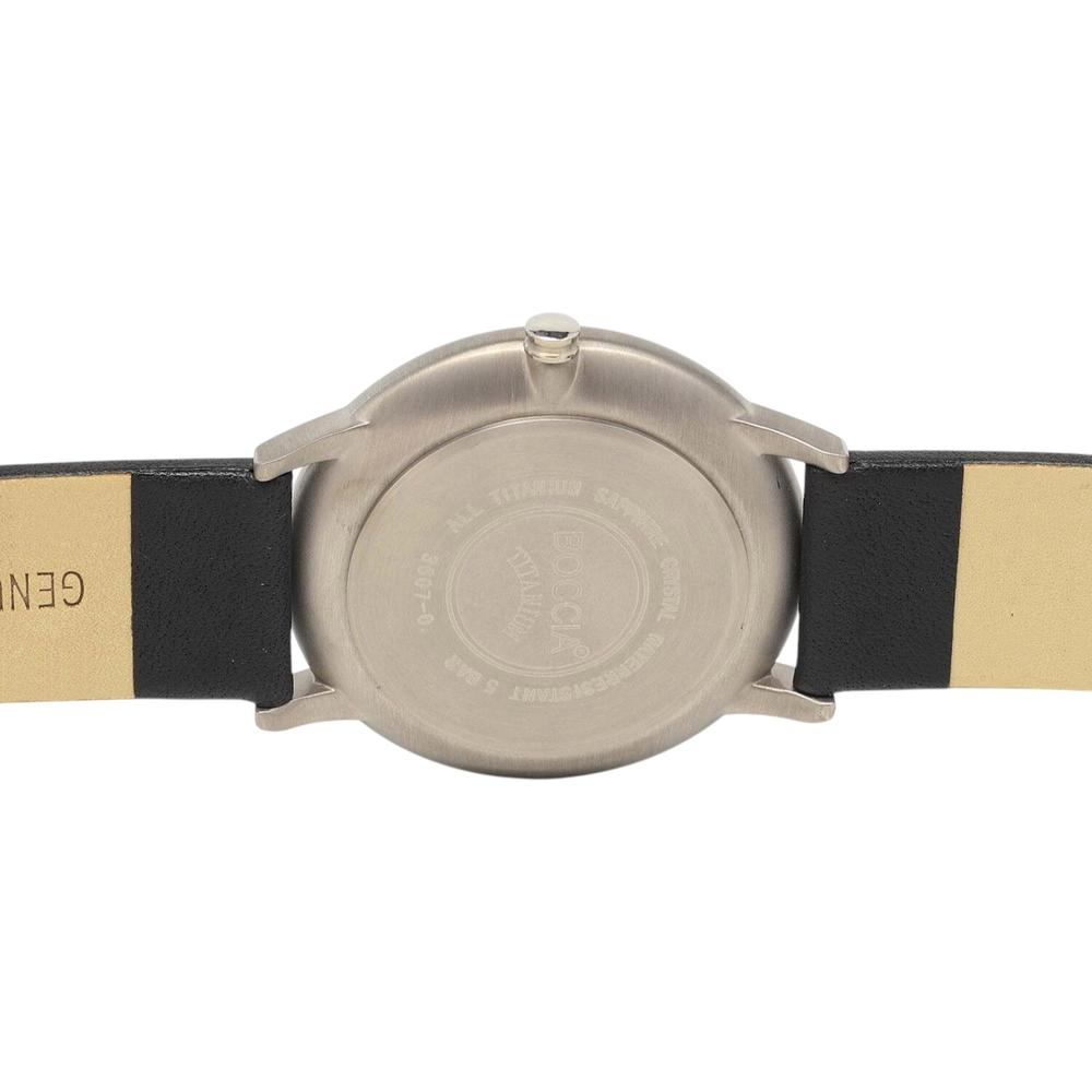 Foto 4 pulgar | Reloj Boccia Titanium 3648-04 Men's Negro