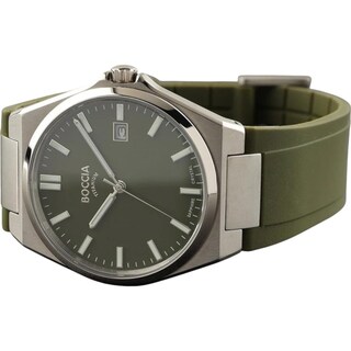 Foto 2 | Reloj Boccia Titanium 3667-02 Verde para Hombre