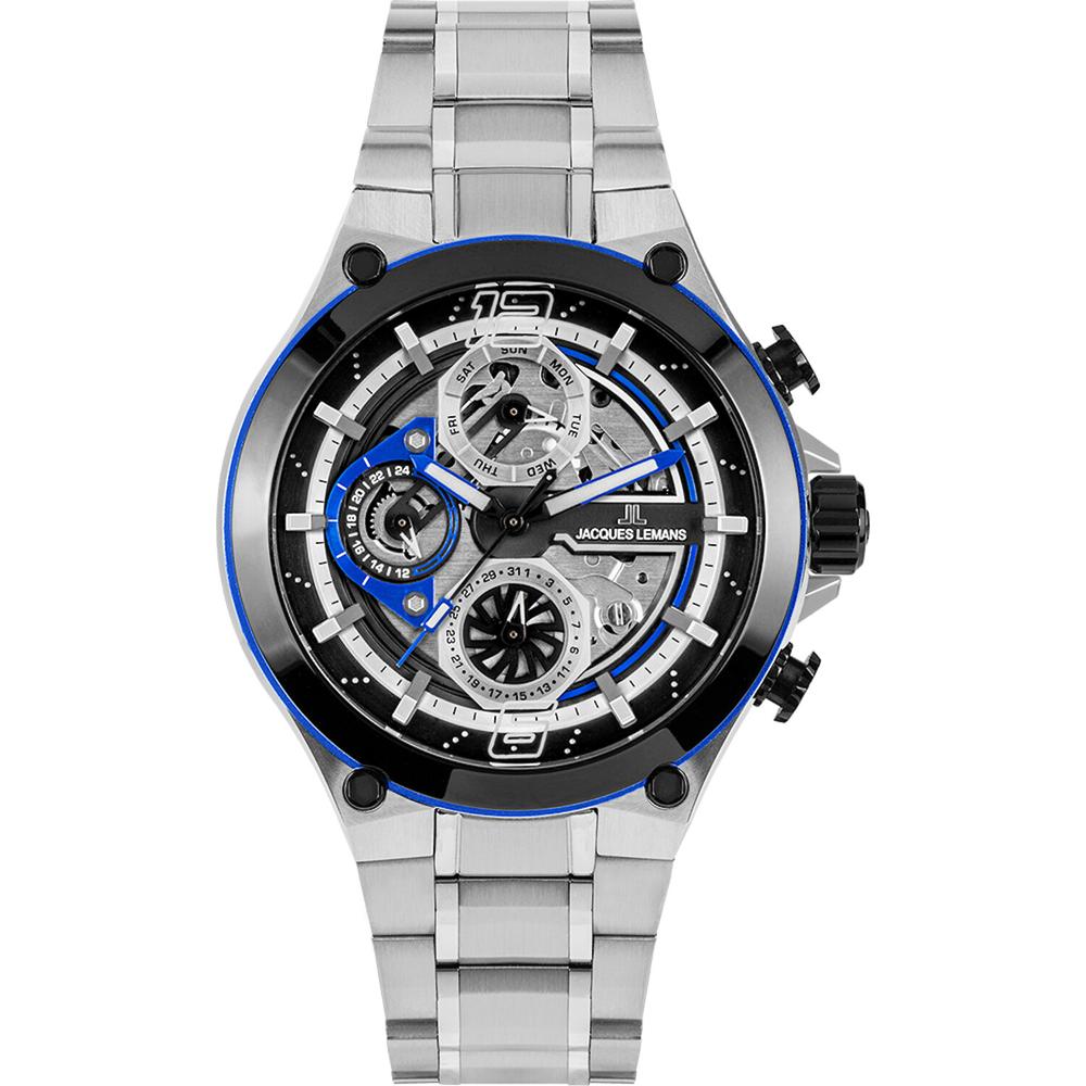 Foto 1 | Reloj Jacques Lemans 1-2150d Manchester Multifunción-acero