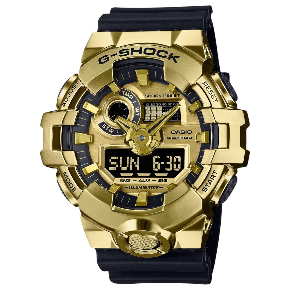 Foto 2 pulgar | Reloj G-SHOCK GM-700G-9ACR Negro Resistente al Agua 200 m