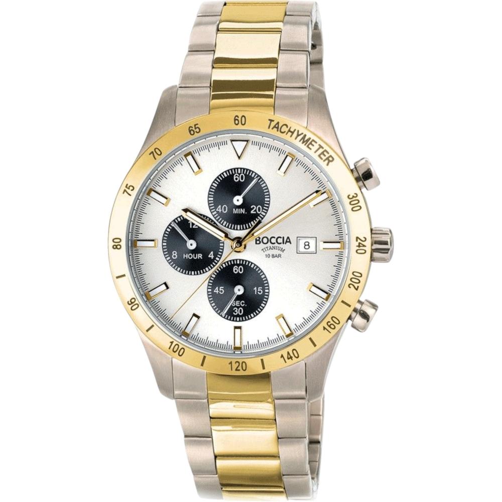 Foto 1 | Reloj Boccia Titanium Plateado para Mujer