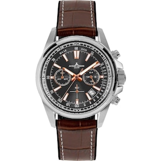 Foto 1 | Reloj Jacques Lemans 1-2117W Café 44 mm Resistente al Agua 200 m