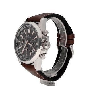 Foto 2 | Reloj Jacques Lemans 1-2117W Café 44 mm Resistente al Agua 200 m