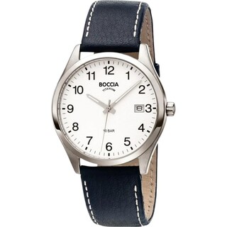 Foto 1 | Reloj Boccia Titanium Negro para Hombre