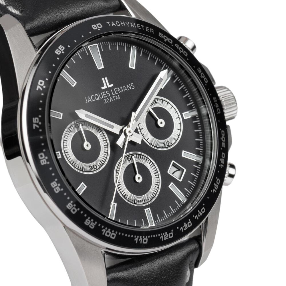 Foto 3 pulgar | Reloj Jacques Lemans 1-1877a Liverpool Cronógrafo-negro