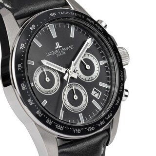 Foto 2 | Reloj Jacques Lemans 1-1877a Liverpool Cronógrafo-negro