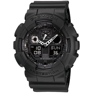 Foto 1 | Reloj G-Shock GA-100-1A1CR Shock Resist Negro