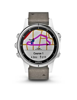 Foto 2 | Reloj Gps de Entrenamiento Multideportivo Garmin Fenix 5s Zafiro Gris