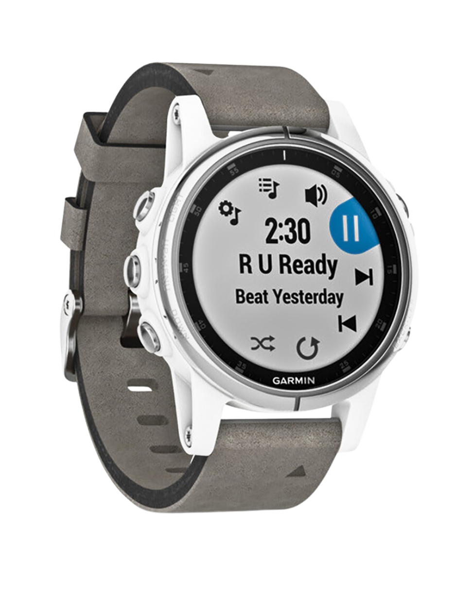 Foto 4 pulgar | Reloj Gps de Entrenamiento Multideportivo Garmin Fenix 5s Zafiro Gris