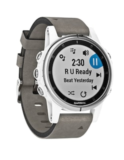 Foto 3 | Reloj Gps de Entrenamiento Multideportivo Garmin Fenix 5s Zafiro Gris