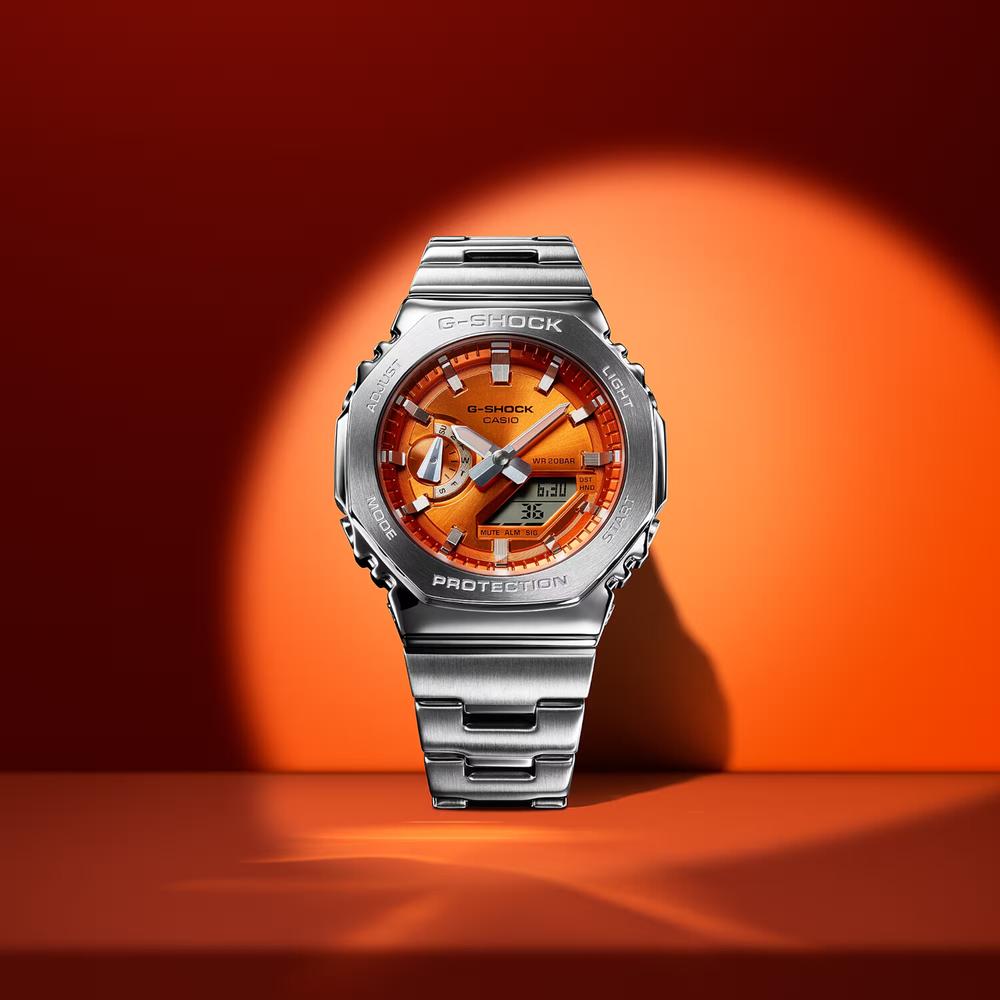 Foto 3 pulgar | Reloj G-shock Gm-2110d-4acr-acero