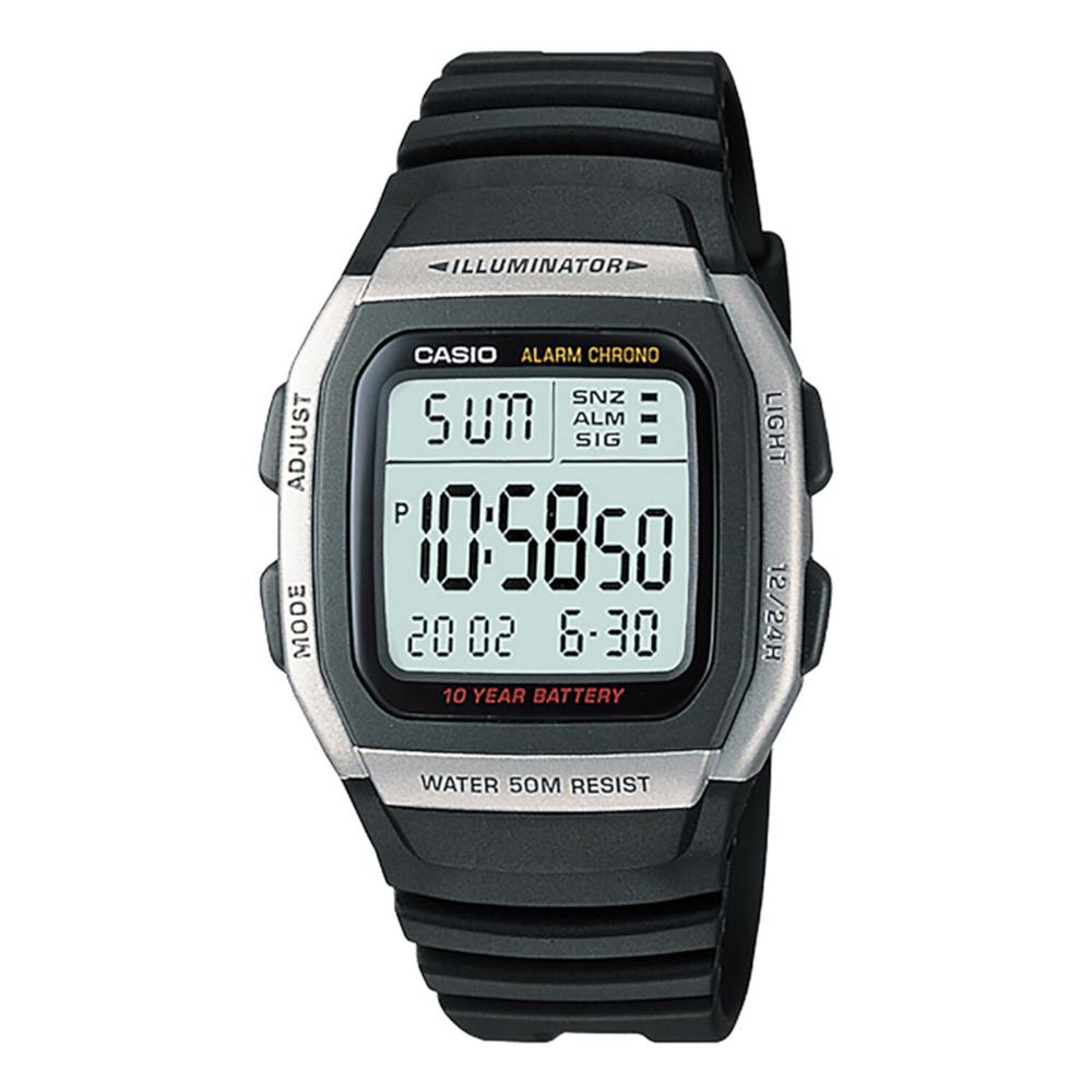 Reloj Casio W-96h-1avcf Illuminator Retro-negro