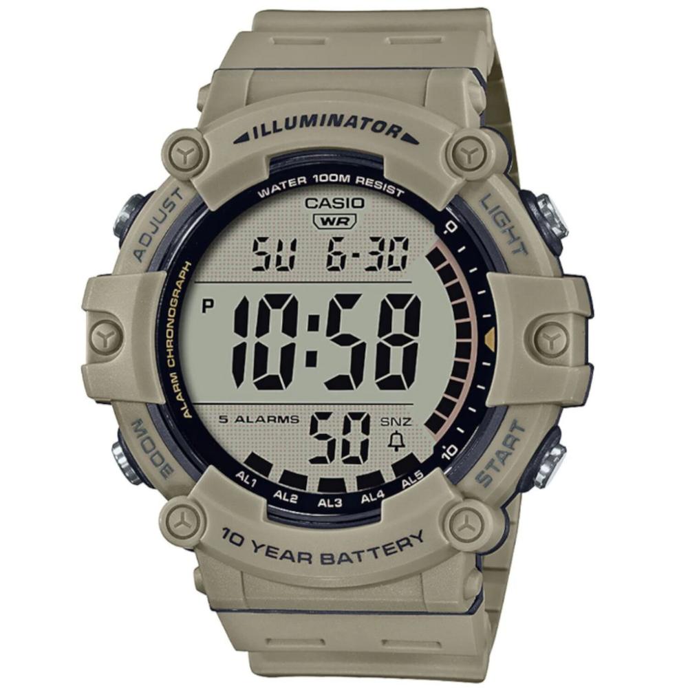 Foto 2 pulgar | Reloj Casio Ae-1500wh-5avcf Illuminator Dual Time-beige