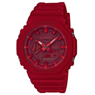 Foto 1 | Reloj G-shock Ga-2100-4acr Protection-rojo