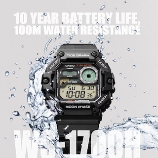 Foto 3 | Reloj Casio Ws-1700h-1avcf Iluminator-negro