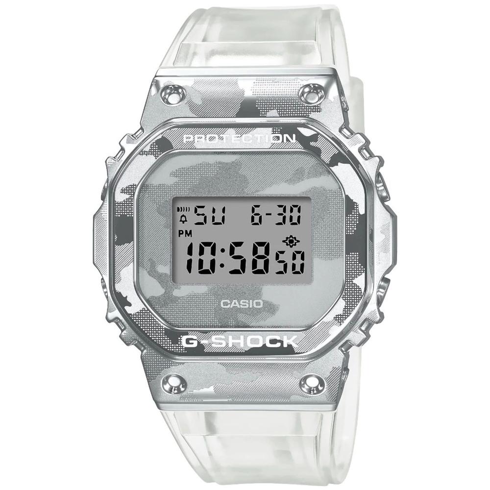 Foto 2 pulgar | Reloj G-shock Gm-5600scm-1cr Protection-blanco