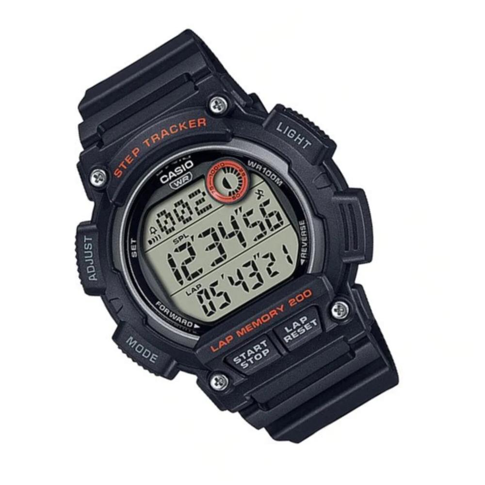 Foto 3 pulgar | Reloj Casio Ws-2100h-1avcf Steptracker Cronógrafo-negro