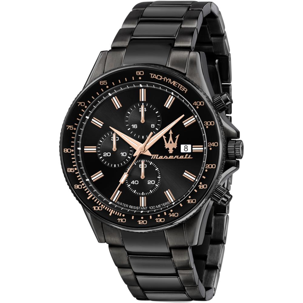 Foto 2 pulgar | Reloj Maserati R8873640011 Maserati Sfida Cronógrafo-negro