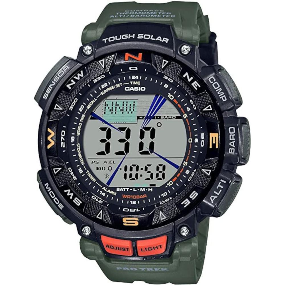 Reloj Casio Prg-240-3cr Pro Trek Tough Solar-negro