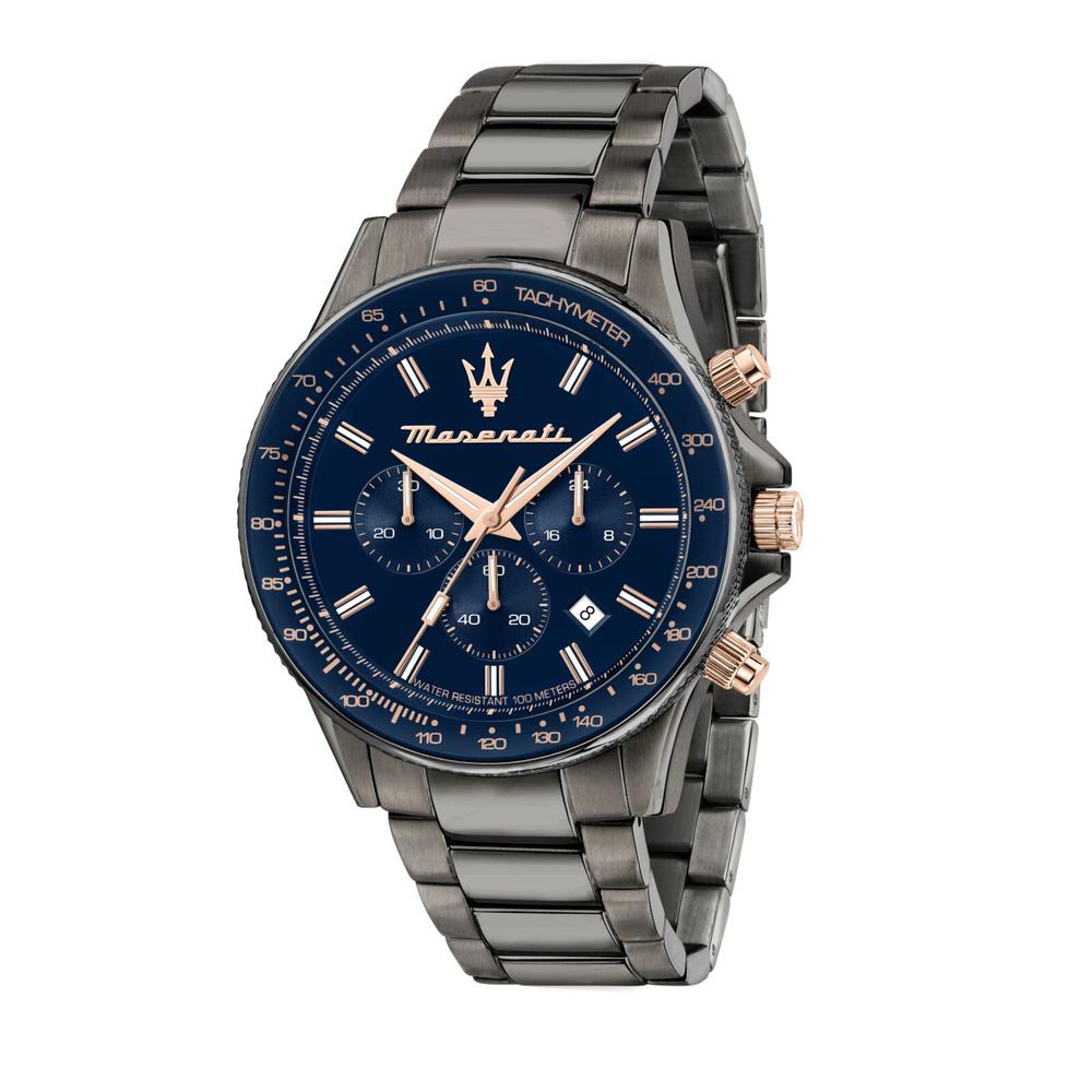 Foto 1 | Reloj Maserati R8873640001 Sfida Cronógrafo-azul