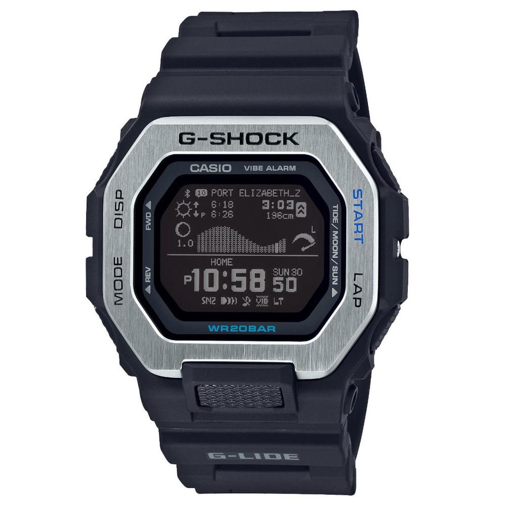 Foto 2 pulgar | Reloj G-shock Gbx-100-1cr Vibe Alarm-negro