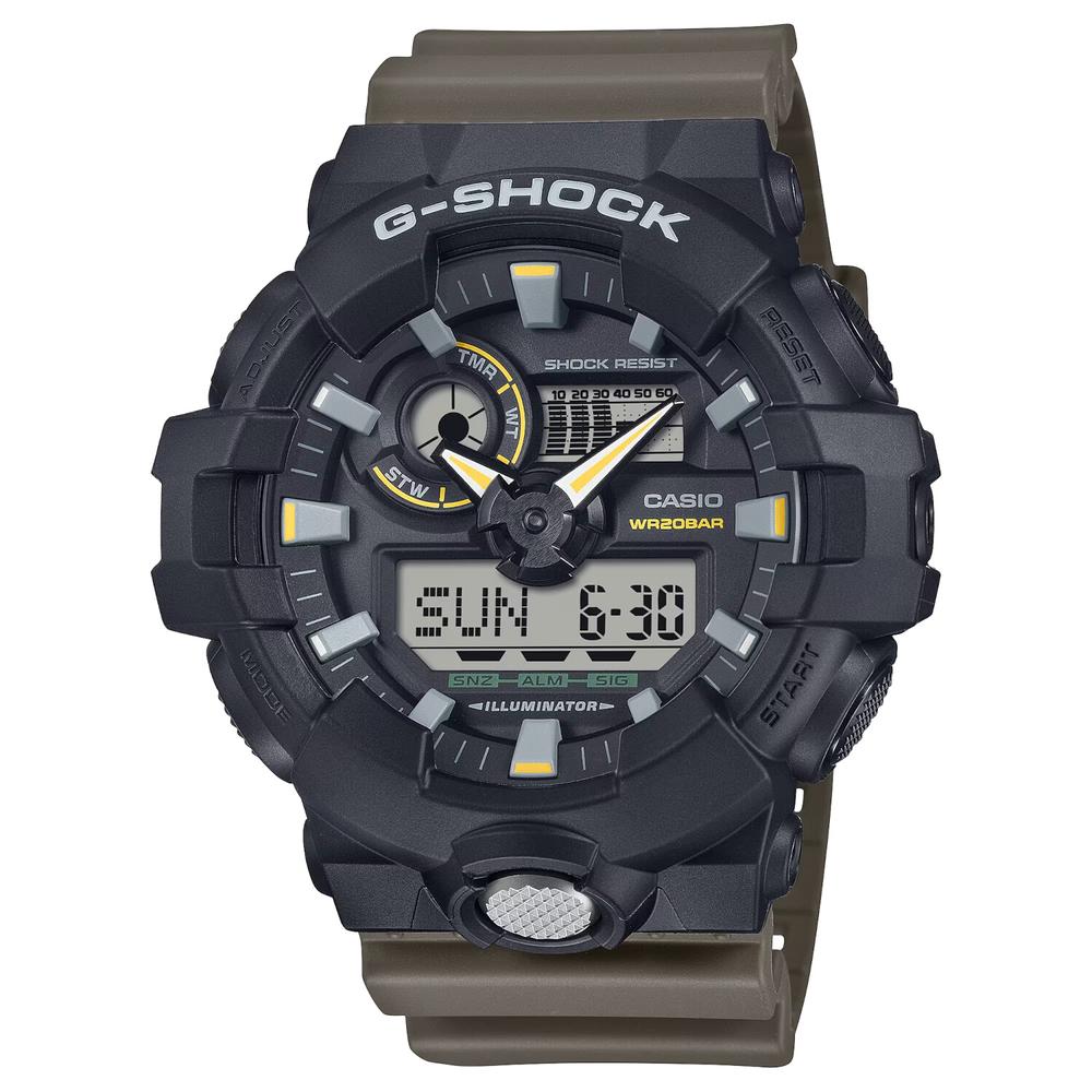 Foto 1 | Reloj G-shock Ga-710tu-1a3cr-café