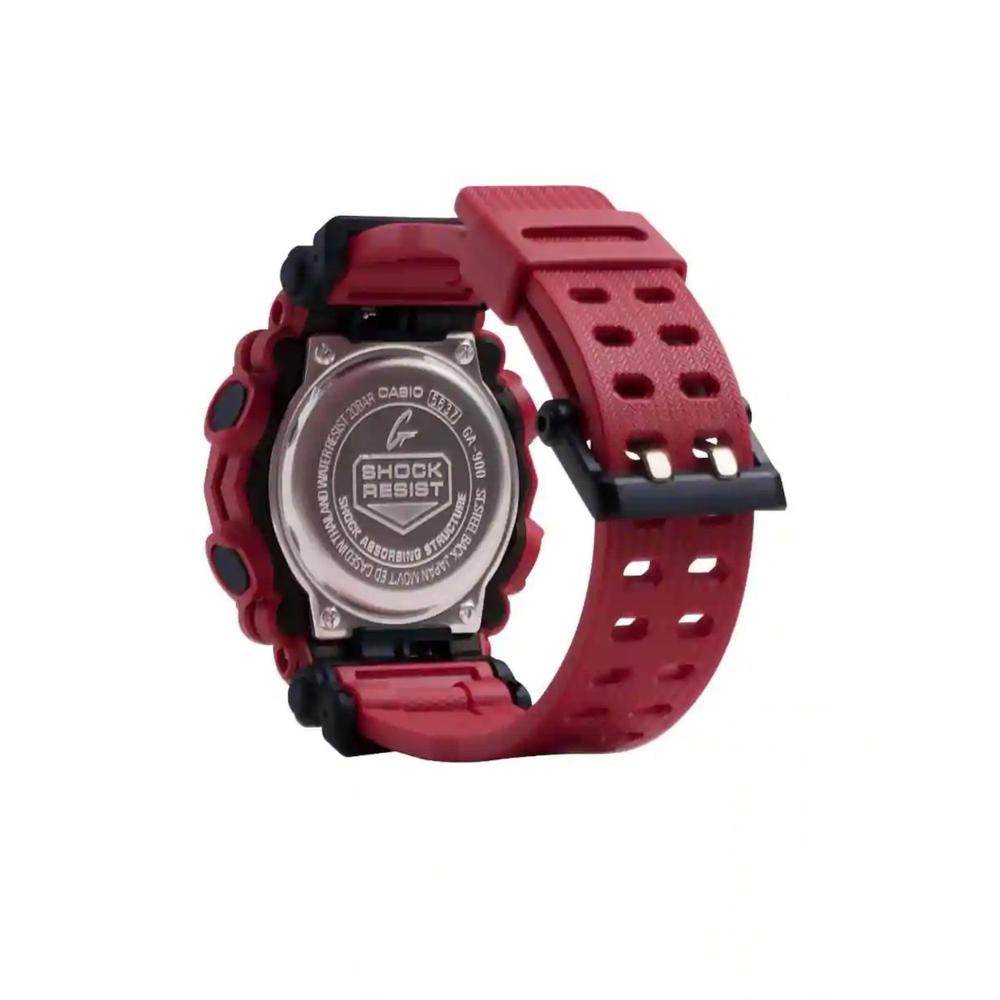 Foto 3 pulgar | Reloj G-shock Ga-900-4acr Shock Resist-rojo
