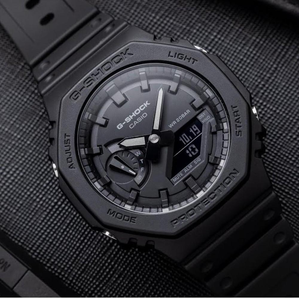Foto 6 pulgar | Reloj G-shock Ga-2100-1a1cr Protection-negro