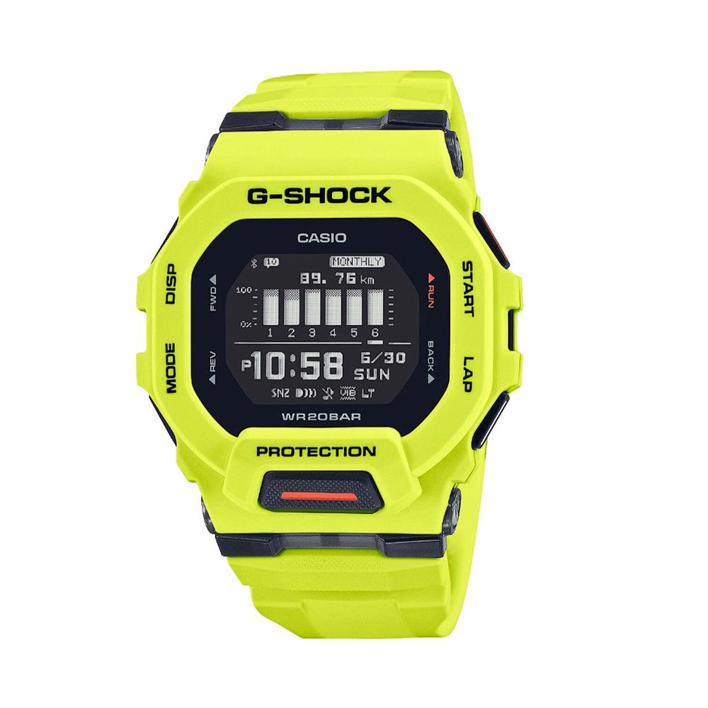Foto 2 pulgar | Reloj G-shock Gbd-200-9cr G-squad-amarillo