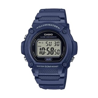 Foto 1 | Reloj Casio W-219h-2avcf Cronograph Illuminator-azul
