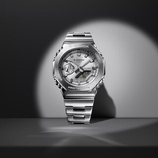 Foto 2 | Reloj G-shock Gm-2110d-7acr-acero