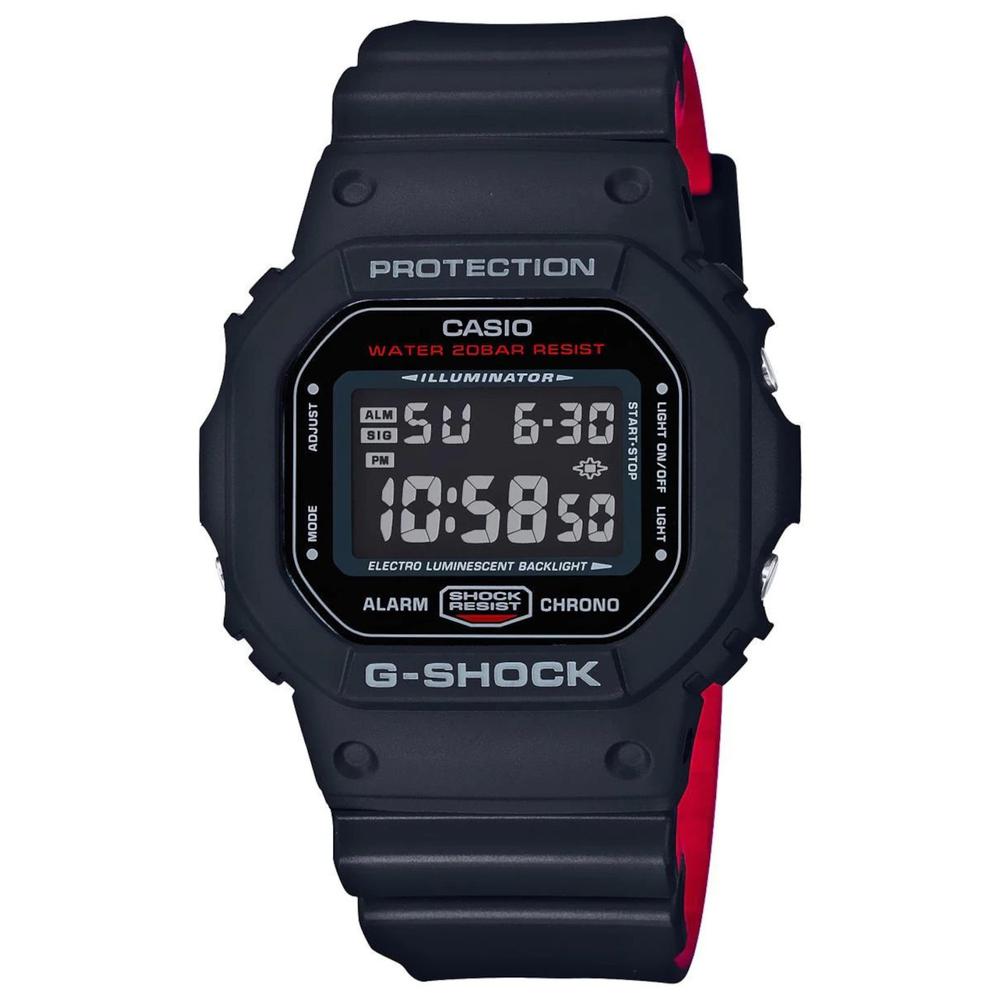 Foto 2 pulgar | Reloj G-shock Dw-5600hr-1cr Protection-negro