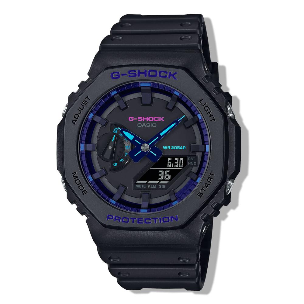 Foto 2 pulgar | Reloj G-shock Ga-2100vb-1acr Carbon Core Guard-negro