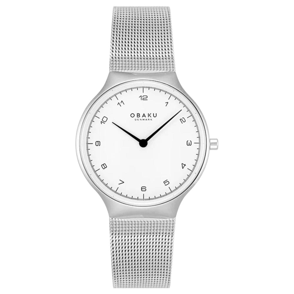 Foto 2 pulgar | Reloj Obaku Denmark V306lxcwmc Slank Lille Steel-acero