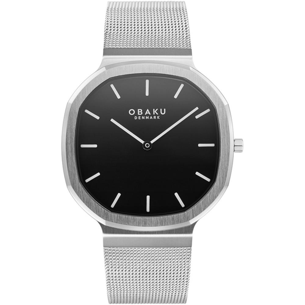 Foto 2 pulgar | Reloj Obaku Denmark V253gxcbmc Oktant Clásico Onyx Octagonal-acero