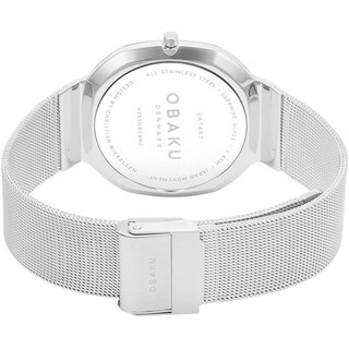 Foto 3 | Reloj Obaku Denmark V253gxcbmc Oktant Clásico Onyx Octagonal-acero