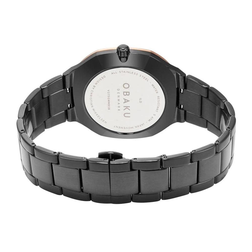 Foto 4 pulgar | Reloj Obaku Denmark V275gmmbsb Men´s Multifunción-negro