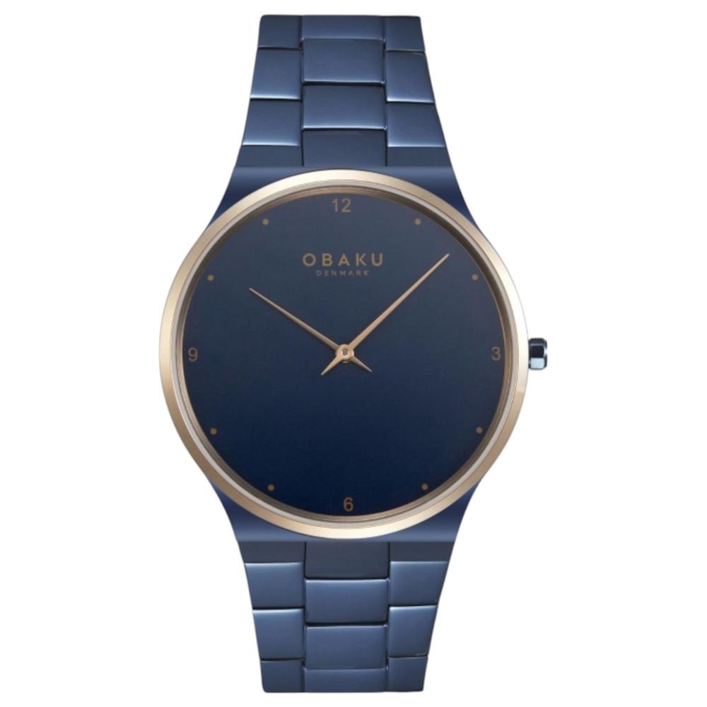 Reloj Obaku Denmark V305gxslsl Serviet Bahama-azul